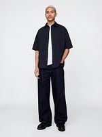 Organic Cotton Oversized Poplin Shirt