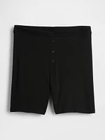 Mini Rib PJ Shorts