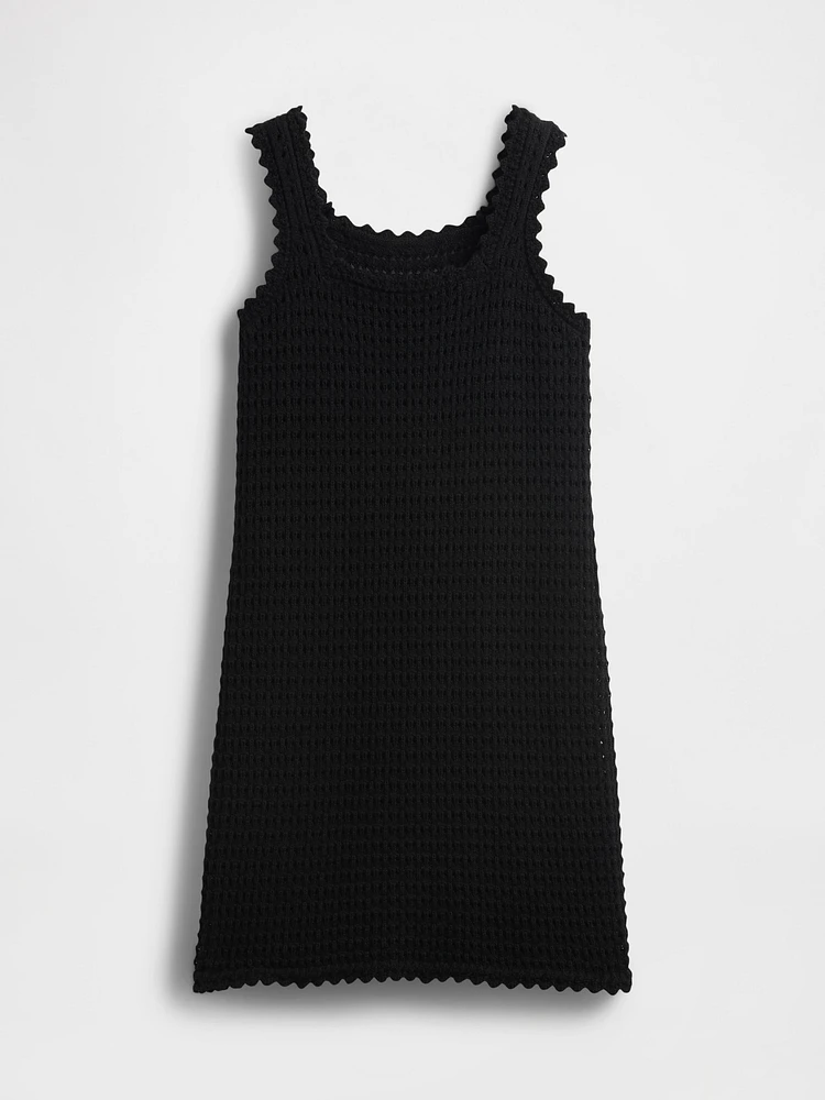 Crochet Mini Dress