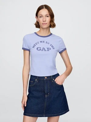 Cotton Jersey Logo Baby T-Shirt