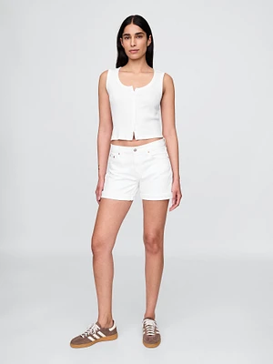 5" Mid Rise Girlfriend Shorts