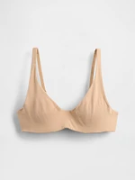 Organic Stretch Cotton Unlined Bra