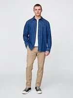 Slim Khakis