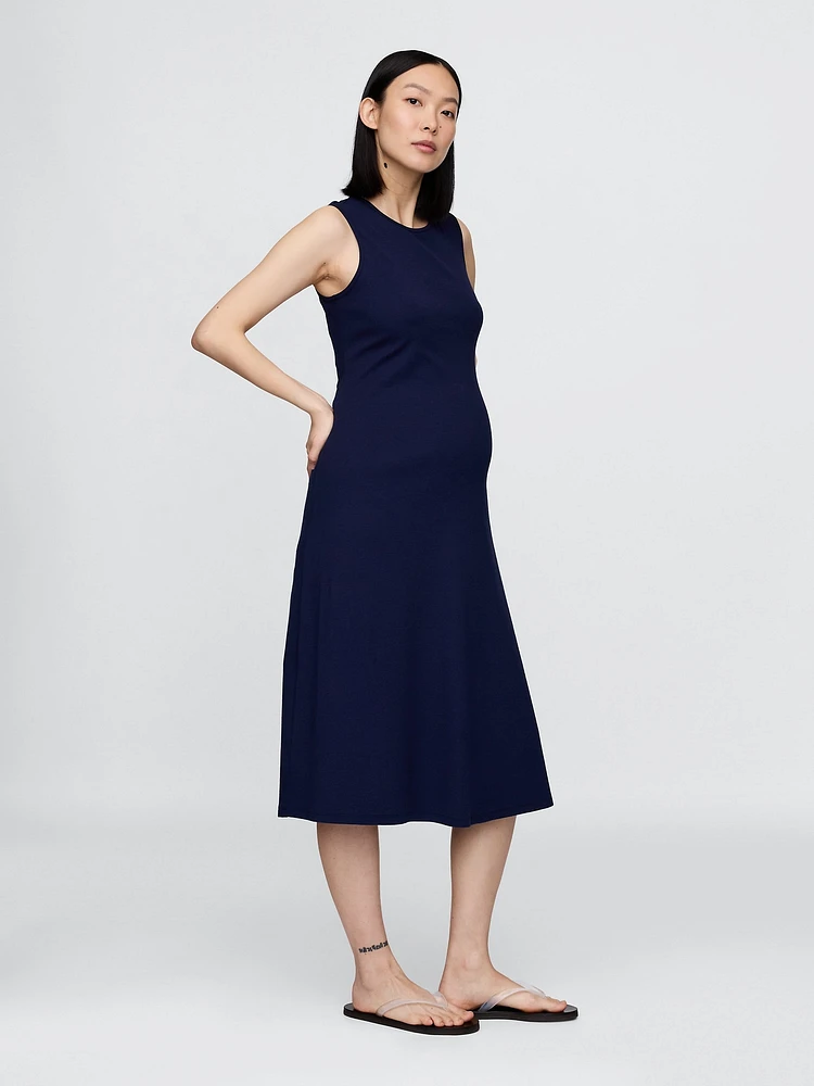 Maternity Modern Rib Dress