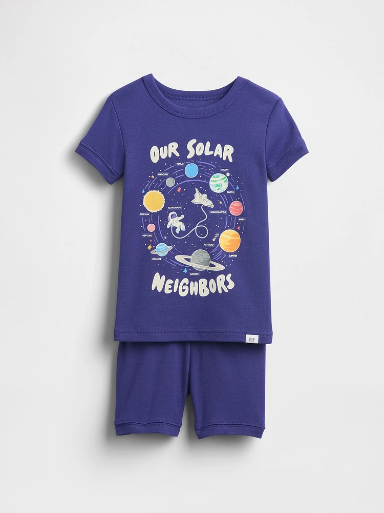 Pyjama en coton biologique brossé pour Bébé et Tout-petit