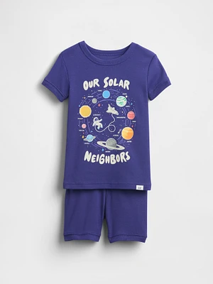 Pyjama en coton biologique brossé pour Bébé et Tout-petit