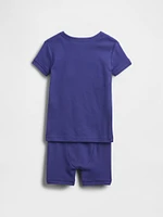 Pyjama en coton biologique brossé pour Bébé et Tout-petit