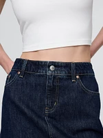 Denim Mini Skirt