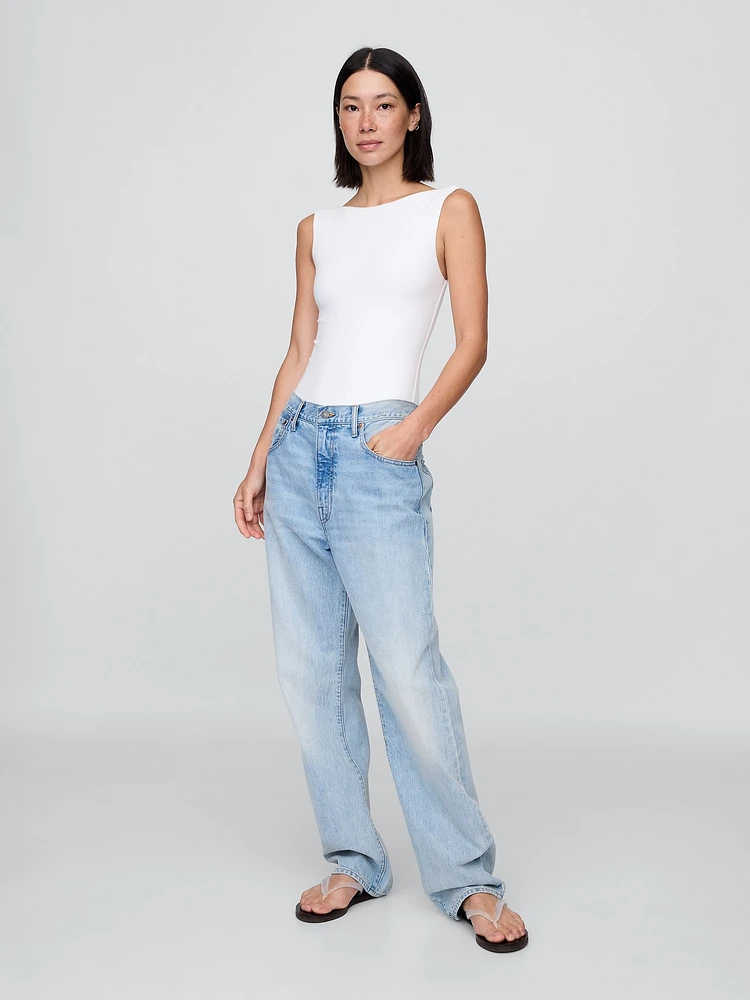 CloseKnit Jersey Boatneck Bodysuit