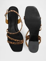 Strappy Block Heel Sandals