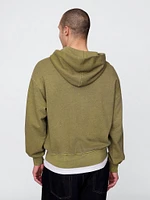 Heavyweight French Terry Oversized Zip Hoodie