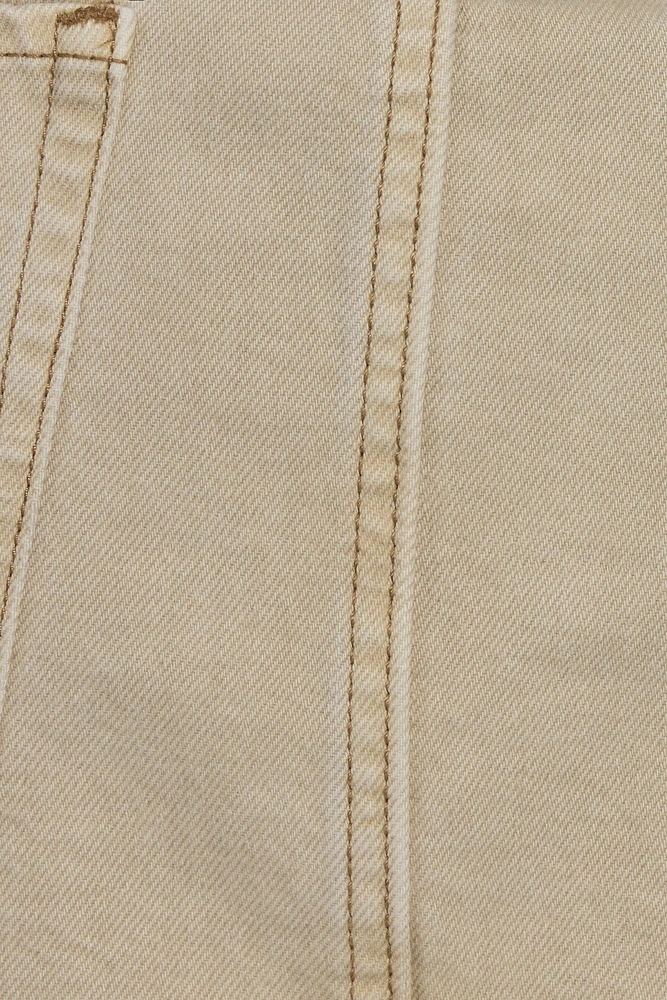Twill Micro Skort