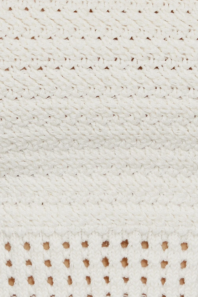 Haut tube crocheté