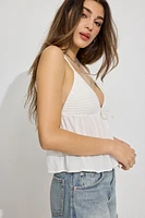 Mix Media Tank Top
