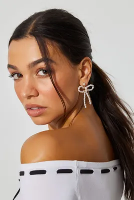 Bow Pearl Earrings