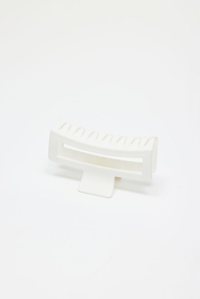 Grosse pince à cheveux rectangulaire