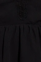 Georgette Lace Trim Cami Top