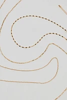 Set of 3 Delicate Belly Chains