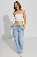 Pointelle Tube Top