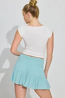 Smocked Mini Skort