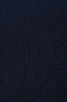 Wide Rib Short Sleeve Polo Top