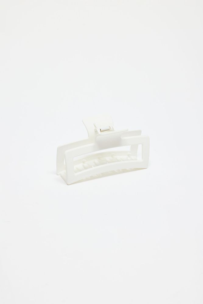 Grosse pince à cheveux rectangulaire