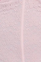 Lace Plunge Bustier Top