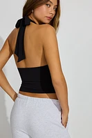 Pixie Plunge Halter Top