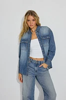 Denim Oversized Shirt