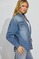 Denim Oversized Shirt