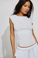 Estelle Boatneck Short Sleeve T Shirt