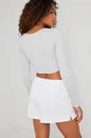 Sonia Seamless Long Sleeve Plunge