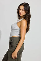 Veste sans manches à col en V