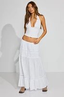 Iris Maxi Peasant Skirt