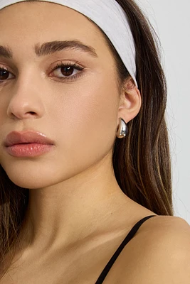 Ensemble de 3 paires de boucles d’oreilles abstraites