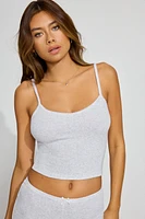 Pointelle Long Cami Top