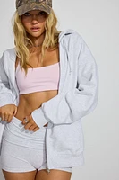 SoftTerry Oversized Zip-Up Hoodie