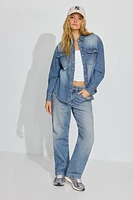 Denim Oversized Shirt