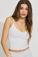 Cotton Sleek V-Neck Cami Top