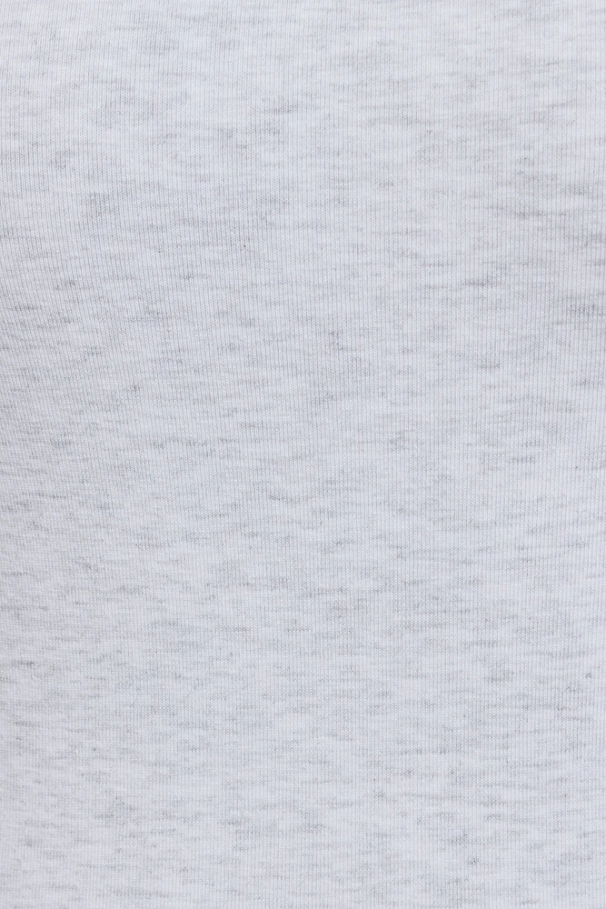 Crew Neck Open Back Short Sleeve Top