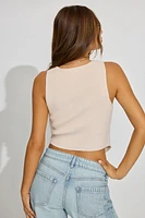 Tie Front Vest