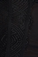 Chrishell Lace Mesh Bustier