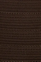 Crochet Halter Mini Dress