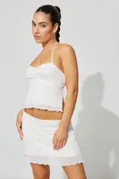 Mini Embroidered Skirt