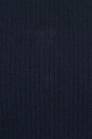 Rib Foldover Pants