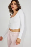 Pamela Long Sleeve Scoop Neck Top