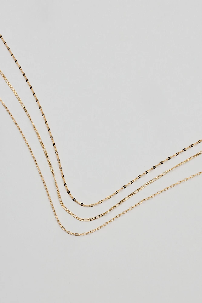 Set of 3 Delicate Belly Chains