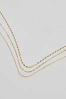 Set of 3 Delicate Belly Chains