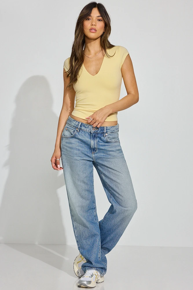 Clean V Neck T-Shirt
