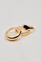 Set of 3 Signet Rings